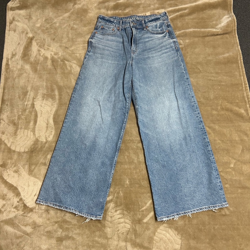American Eagle wide leg jeans